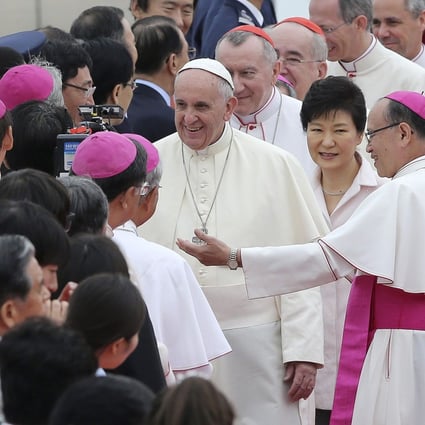 Pope Francis will spend five days travelling around South Korea and meeting some of the country's five million Catholics on the first trip by a pontiff to Asia since 1999. Photo: Reuters