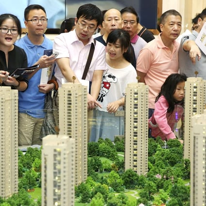 New home prices fell month on month in 64 of the 70 cities tracked by the National Bureau of Statistics. Photo: Reuters