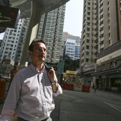 Christopher Dillon made his first investments in Central and Wong Chuk Hang. Photo: Jonathan Wong