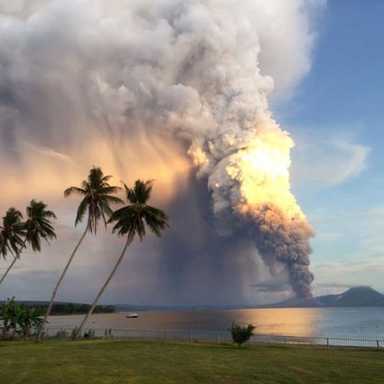 A photo taken today shows Mount Tavurvur erupting in eastern Papua New Guinea. Photo: AFP
