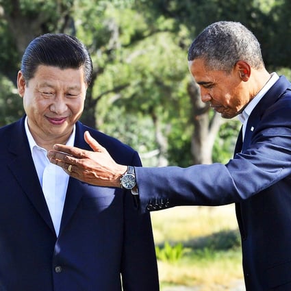 Barack Obama and Xi Jinping met at Sunnylands in California last year. Photo: AFP