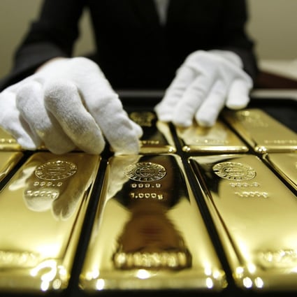 Gold is not considered an attractive investment during periods of sustainable economic growth, with prices falling. Photo: Bloomberg