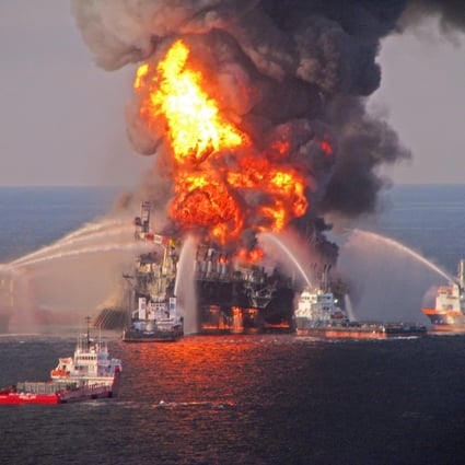 Halliburton, accused of doing defective work on BP's Macondo well before it exploded in 2010, killing 11 men and dumping 4.9 million barrels of oil into the Gulf of Mexico. 