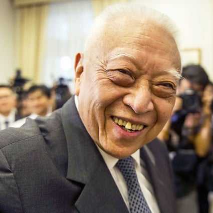 Former leader Tung Chee-hwa gave his first press conference in nine years on Wednesday. Photo: Reuters