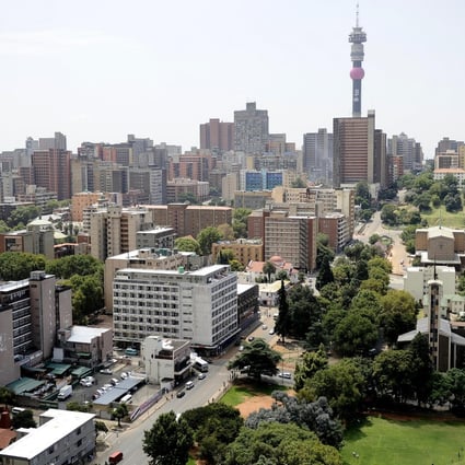 The city centre in Johannesburg is being replaced as South Africa's commercial hub because of crime in the old business district. Photo: AFP
