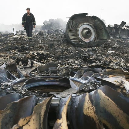 Flight MH17 was pierced by many high-speed objects, according to a Dutch report. Photo: Reuters