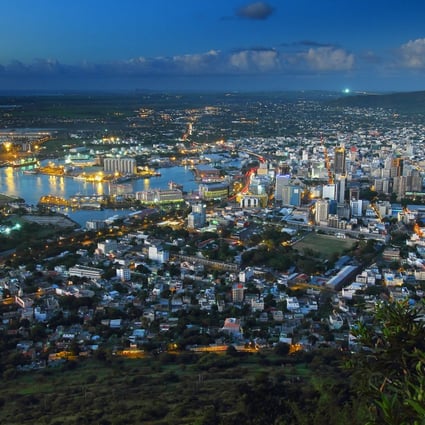 Port Louis, capital city of Mauritius.