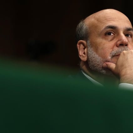 Former Fed chairman Ben Bernanke says he has been unable to refinance his housing loan. Photo: Reuters