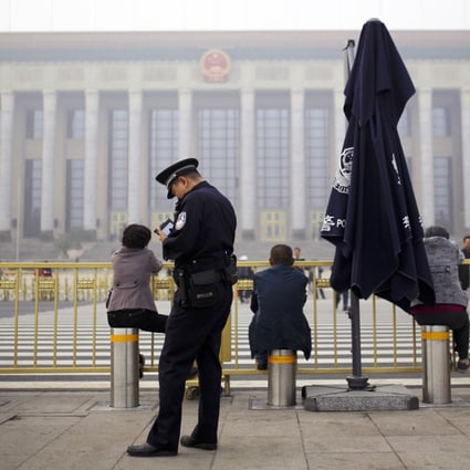 The four-day meeting would debate a draft decision of the party's Central Committee on "major issues concerning comprehensively advancing the rule of law", Xinhua reported. Photo: AP