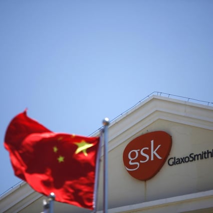 GlaxoSmithKline was fined a record US$489 million in China last month for bribing doctors to help sales of its drugs. Photo: Reuters