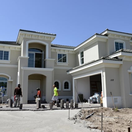 US housing is slowly regaining its footing after activity stalled in the second half of last year as mortgage rates soared. Photo: Bloomberg