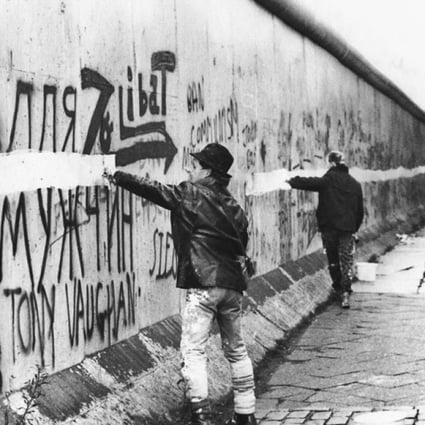Berlin The White Line And The Wall South China Morning Post