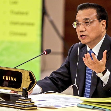 Premier Li Keqiang pledged more financial support to the 10-member Association of Southeast Asian Nations. Photo: EPA