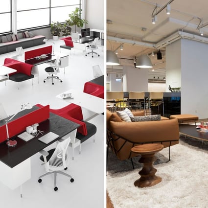 Through a division of zones of activity, the Living Office design concept helps workers increase productivity and encourages "purposeful interaction". Photos: Herman Miller