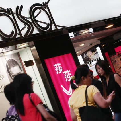 Cosmetics retailer Sa Sa is closing some stores in prime tourist districts on waning demand from mainland tourists. Photo: Martin Chan