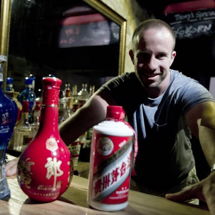 William Isler is educating foreigners about baijiu. Photo: Simon Song
