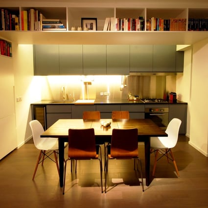 Jason Carlow's built-in storage system. Photo: SCMP Pictures