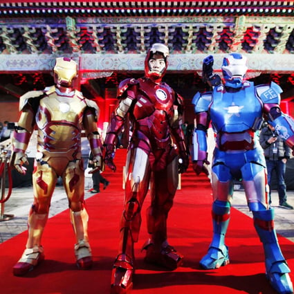 Cinema in China is now big business, with Hollywood film studios increasingly keen to promote their films there, such as last year's "Iron Man 3". Photo: Reuters
