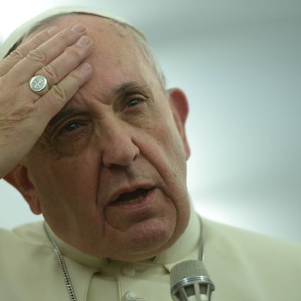 Pope Francis has called for businesses to ensure that humanity is served by wealth and not ruled by it. Photo: AFP
