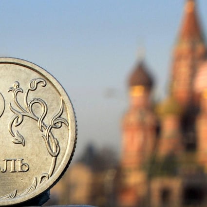 The rouble, which has lost nearly 40 per cent so far this year, sank for a sixth day yesterday as crude resumed its decline. Photo: AFP