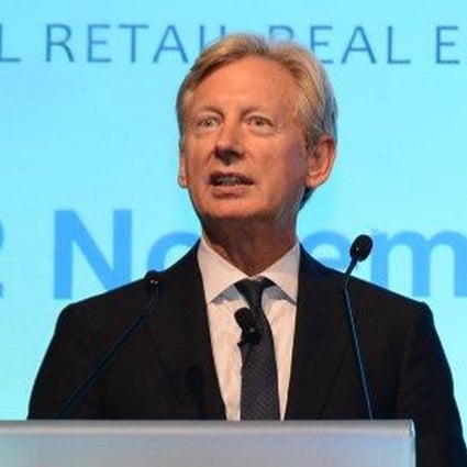 Robert Welanetz, with 35 years of retail experience, is chairman of the International Council of Shopping Centres. Photo: SCMP