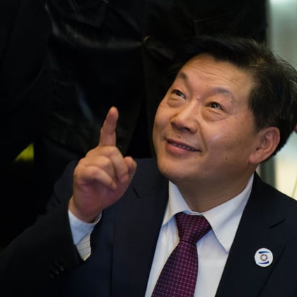 Internet tsar Lu Wei (seen here in a file picture) addressed cybersecurity issues between China and the US in Washington on Tuesday. Photo: AFP 