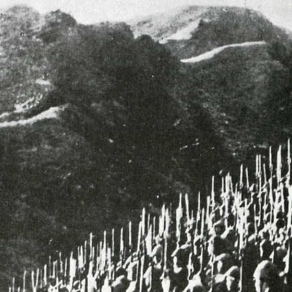 Troops of Japanese Fifteenth Army on the border of Burma during the Burma Campaign in the South-East Asian Theatre of World War II. Photo: Wikipedia