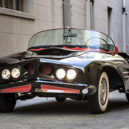 The 1963 Batmobile was the earliest known officially licensed car of comic book superhero Batman. Photo: Reuters