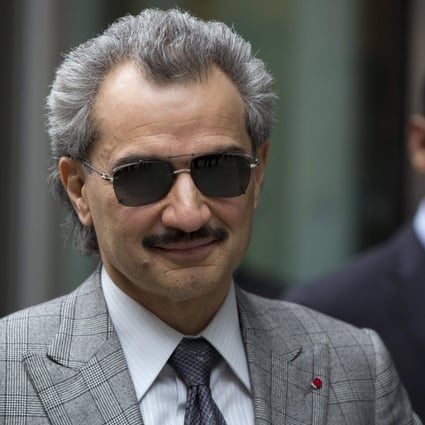 Prince Alwaleed bin Talal is seen leaving the High Court in London in this July 2, 2013 file photograph. Photo: Reuters