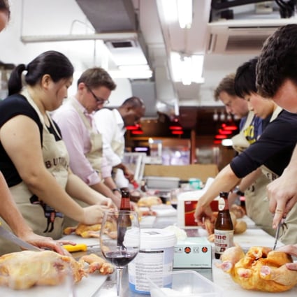 Butchery classes in Hong Kong show cleavage of Chinese and Western
