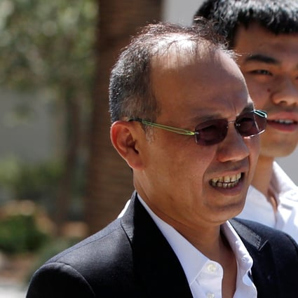A photocopy of Cheung Chi-tai's passport was found by the FBI during a raid that led to the arrest of Paul Phua (above).