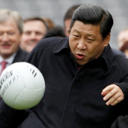 President Xi Jinping is self-proclaimed as the nation's biggest soccer fan. Photo: Reuters