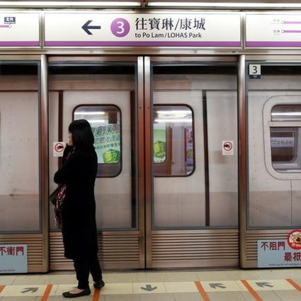 Experts call on the MTR Corporation to speed up installation of platform safety doors at Sha Tin-to-Central link stations. Photo: David Wong
