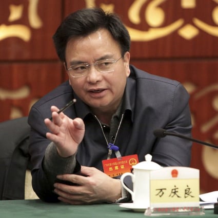 Disgraced Guangzhou party boss Wan Qingliang. Photo: Reuters