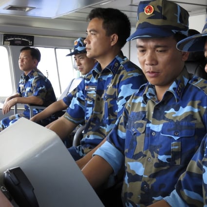 Coastguards from the Philippines and Vietnam regularly watch the movement of Chinese ships in the disputed waters of the South China Sea. Photo: Reuters