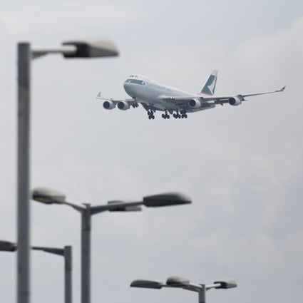 Monthly traffic figures at Cathay's two airlines show passenger volume grew slower than capacity for the third consecutive month in November, while its cargo business continued to strengthen. Photo: Bloomberg