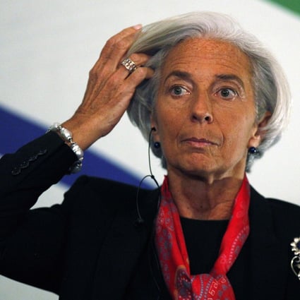 IMF head Christine Lagarde said she was disappointed at the newly pass US spending legislation, which did not include key funding necessary for International Monetary Fund reforms. Photo: AP