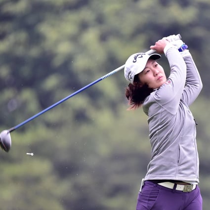Lin Xiyu in action in Shenzhen. Photo: China LPGA Tour