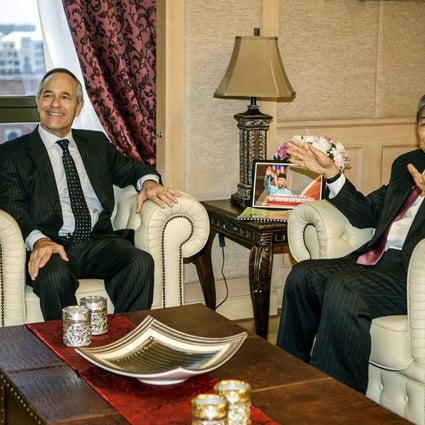 Malaysian Minister of Home Affairs Ahmad Zahid Hamidi (R) with Alan Bersin (L), Assistant Secretary of International Affairs and Chief Diplomatic Officer for the US Department of Homeland Security, Malaysia earlier in December 2014. Photo: EPA