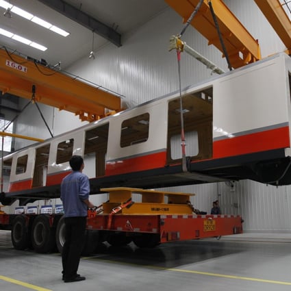 CNR was the world's biggest train maker by revenue in 2012, followed by CSR. Photo: Reuters