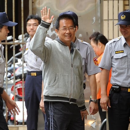 Former Taiwanese president Chen Shui-bian, pictured in 2011, has been serving a 20-year jail term for corruption since November 2010. Photo: AFP