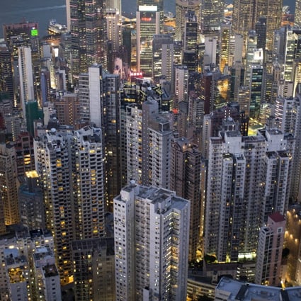 Commercial and residential buildings sit in Hong Kong as the city competes to be a tech centre in the Asia Pacific region. Photo: Bloomberg