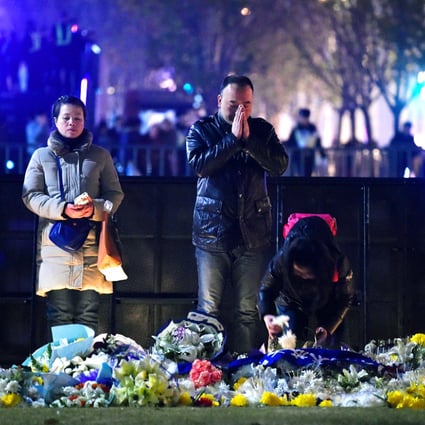 China's Modern College of Northwest University, in Xian, says its ban on students celebrating Christmas was 'vindicated' by the New Year's Eve stampede in Shanghai, which killed at least 36 people. Photo: AFP