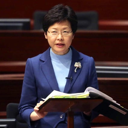 Chief Secretary Carrie Lam advises pan-democratic lawmakers yesterday against snubbing the government's consultation. Photo: David Wong