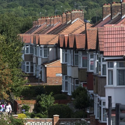 Home prices in London edged up 0.9 per cent this month after the capital saw a 2.1 per cent decline in December. Photo: Bloomberg