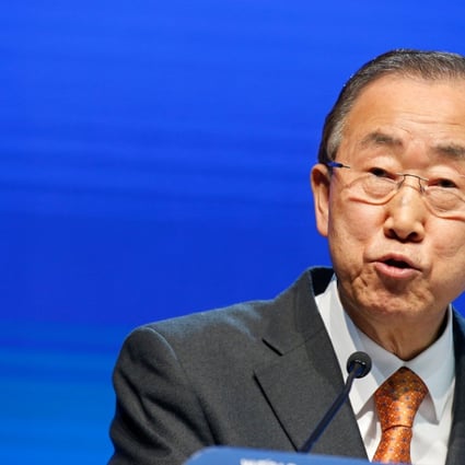 UN Secretary General Ban Ki-moon's office issued a statement saying he strongly condemns pro-Russian rebels' rocket attack on the city of Mariupol. Photo: Bloomberg