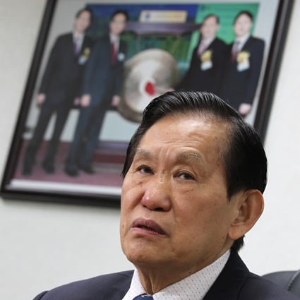 Chairman Wong Yam-yin says his company has acquired seven residential plots since last year taking advantage of the downturn. Photo: Edward Wong 