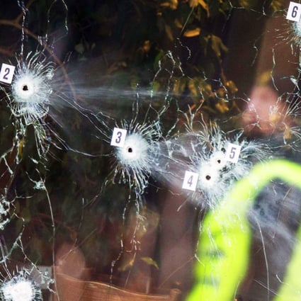 The scene of the shooting at a cafe in Copenhagen on Sunday. The cafe had been hosting a discussion on free speech in the age of terrorism at the time of the attack. Photo: Reuters