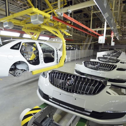 China’s economy grew 7.4 percent last year, its slowest expansion in nearly a quarter century. Photo: AP