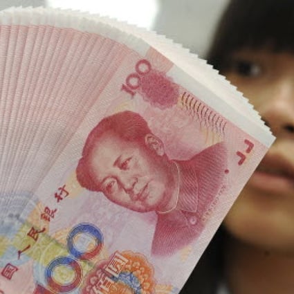 Renminbi deposits in Taiwan totalled more than 310 billion yuan as of January. Photo: Reuters